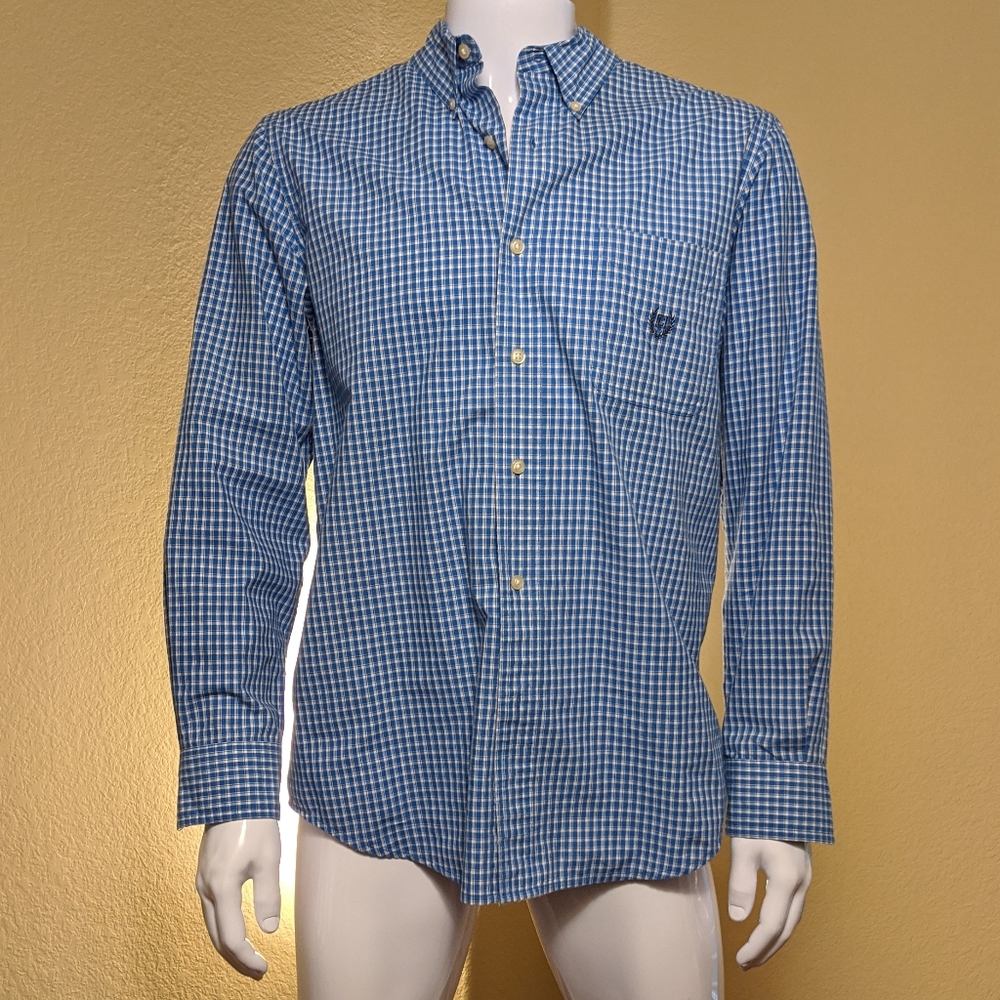 Chaps Men's Regular Fit Easy Care Button Down M